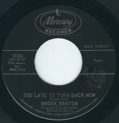 Brook Benton - Another Cup Of Coffee