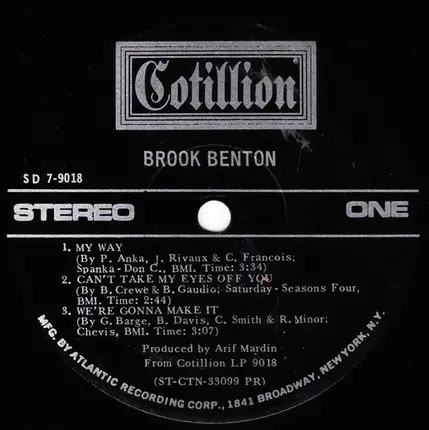 Brook Benton - Today