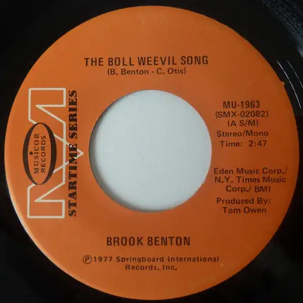 Brook Benton - Frankie & Johnny / The Boll Weevil Song