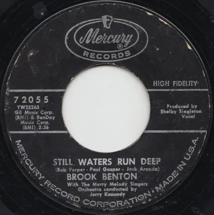 Brook Benton - Still Waters Run Deep / Hotel Happiness