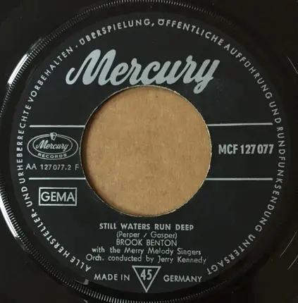 Brook Benton - Still Waters Run Deep / Hotel Happiness