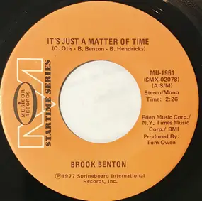 Brook Benton - It's Just a Matter of Time