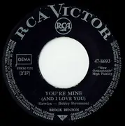 7inch Vinyl Single - Brook Benton - Mother Nature. Father Time / You're Mine (And I Love You)