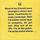 7'' - Bros - I Quit