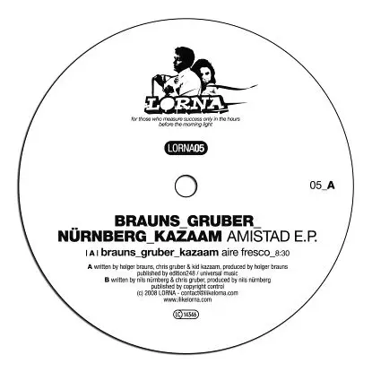 Brauns/gruber & Nürnberg/kazaam - Amistad Ep