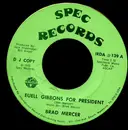 7inch Vinyl Single - Brad Mercer - Euell Gibbons For President