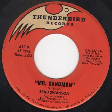 Brad Swanson , Carlton Hamme - Paper Doll / Mr. Sandman