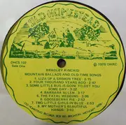 LP - Bradley Kincaid - Mountain Ballads And Old-Time Songs