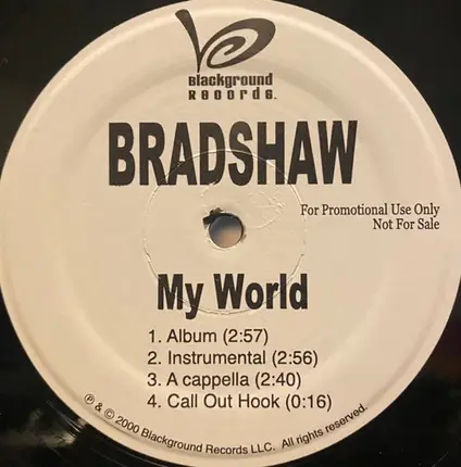 Bradshaw - My World