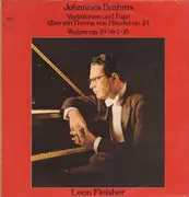 LP - Brahms (Fleisher) - Händel-Variationen; Walzer Op.34 Nr. 1-16