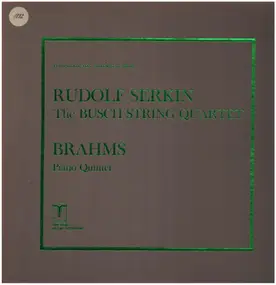 Johannes Brahms - Piano Quintet op. 34