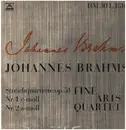 LP - Brahms - The Fine Arts Quartet - Streichquartette op.51 Nr. 1 c-Moll / Nr. 2 a-Moll