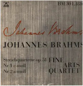 Johannes Brahms - Streichquartette op.51 Nr. 1 c-Moll / Nr. 2 a-Moll