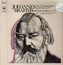 LP - Brahms - 2 Streichquintettwe op 88 + 111 / Klarinettenquintett op. 115 - gatefold