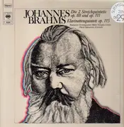 LP - Brahms - 2 Streichquintettwe op 88 + 111 / Klarinettenquintett op. 115 - gatefold