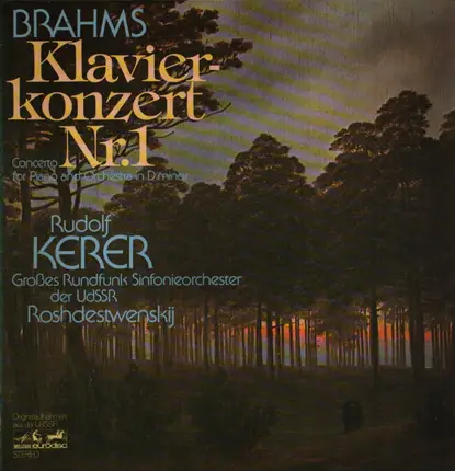 Brahms - Concerto for Piano and Orchestra Nr. 1 in D min -- Kerer