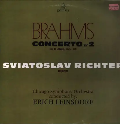 Brahms - Concerto No. 2 In B Flat. Op. 83