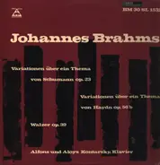 Brahms / Alfons & Aloys Kontarsky - Variationen OP. 23; 56b / Walzer OP. 39