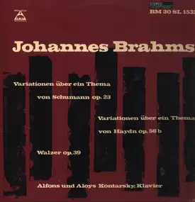 Johannes Brahms - Variationen OP. 23; 56b / Walzer OP. 39