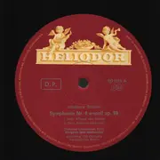 LP - Brahms / Beethoven - Sinfonie Nr. 4 E-Moll Op. 98 / Grosse Ouvertüre Zur 'Namensfeier' Op. 115