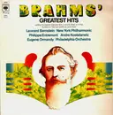 LP - Brahms - Greatest Hits (Bernstein, Entremont, Kostelanetz, Ormandy,..)
