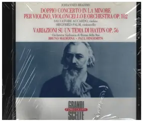 Johannes Brahms - Doppio Concerto Per Violino, Violoncello E Orchestra Op. 102 a.o.