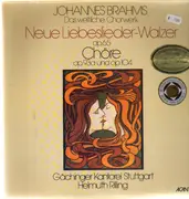 LP - Brahms - Das weltliche Chorwerk - Gatefold