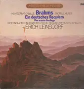 Double LP - Brahms - Ein deutsches Requiem / Vier ernste Gesänge - textured Gatefold / Red Sea´l