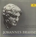 LP-Box - Brahms / Karajan, Berliner Philharmoniker - Ein deutsches Requiem / Variationen über ein Thema von Haydn - + Booklet, Tulip rim.
