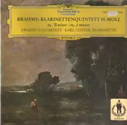LP - Brahms - Klarinettenquintett H-Mollin (Amadeus-Quartett, Leister)
