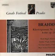 Brahms - Klavierquartett Nr. 2 A-dur op.26 (Karl Engel, Sándor Végh,..)
