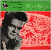 10'' - Brahms / Hermann Prey / Martin Mälzer - Deutsche Volkslieder