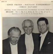 Brahms - Historic Public Performance Recordings Of Piano Trios