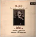 LP - Brahms / Julius Katchen - The Complete Piano Works Vol. 8