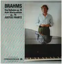 LP - Brahms / Justus Frantz - Vier Balladen op. 10 / Acht Klavierstücke