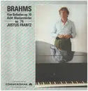 LP - Brahms (Justus Frantz) - Vier Balladen, Op. 10 / Acht Klavierstücke, Op. 76 - DMM
