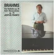 LP - Brahms (Justus Frantz) - Vier Balladen, Op. 10 / Acht Klavierstücke, Op. 76 - DMM