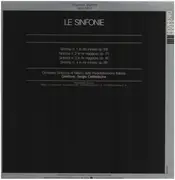 LP-Box - Brahms/ Orchestra Sinfonia di Milano della Radiotelevisione Italiana - Le Sinfonie - booklet with introduction