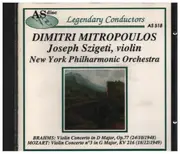 CD - Brahms / Mozart - Violin Concerto / Violin Concerto No. 3