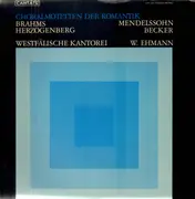 LP - Brahms / Mendelssohn / Herzogenberg / Becker - Choralmotetten der Romantik