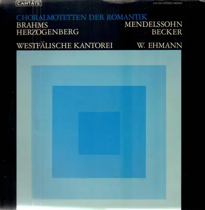 Brahms / Mendelssohn / Herzogenberg / Becker - Choralmotetten der Romantik