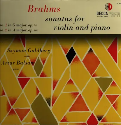 Brahms - Sonatas For Violin And Piano