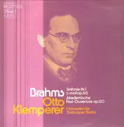 LP - Brahms - Sinfonie Nr. 1 c-moll op. 68 / Akad. Fest-Ouvertüre op. 80 (Klemperer)