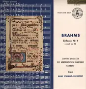 LP - Brahms - Sinfonie Nr.4 e-moll (Hans Schmidt-Isserstedt)