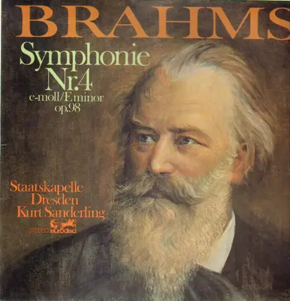 Brahms/ Staatskapelle Dresden, Kurt Sanderling - Symphonie Nr.4 e-moll op. 98