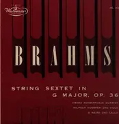 LP - Brahms - String Sextet In G Major, Op. 36 - + Inlay