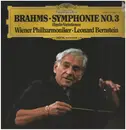 LP - Brahms - Symphonie No.3, Wiener Philharmoniker, Leonard Bernstein