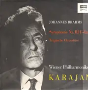 Brahms - Symphonie Nr.III F-dur, Tragische Ouvertüre,, Wiener Philh, Karajan