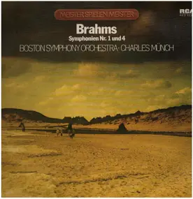 Johannes Brahms - Symphonien Nr.1 und 4,, Boston Symph Orch, Münch