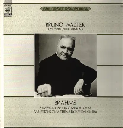 Brahms - Symphony No 1 OP.68 - Variations on a Theme by Haydn OP.56a